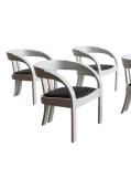 Set of 9 Model Elisa Dining Chairs by Giovanni Battista Bassi