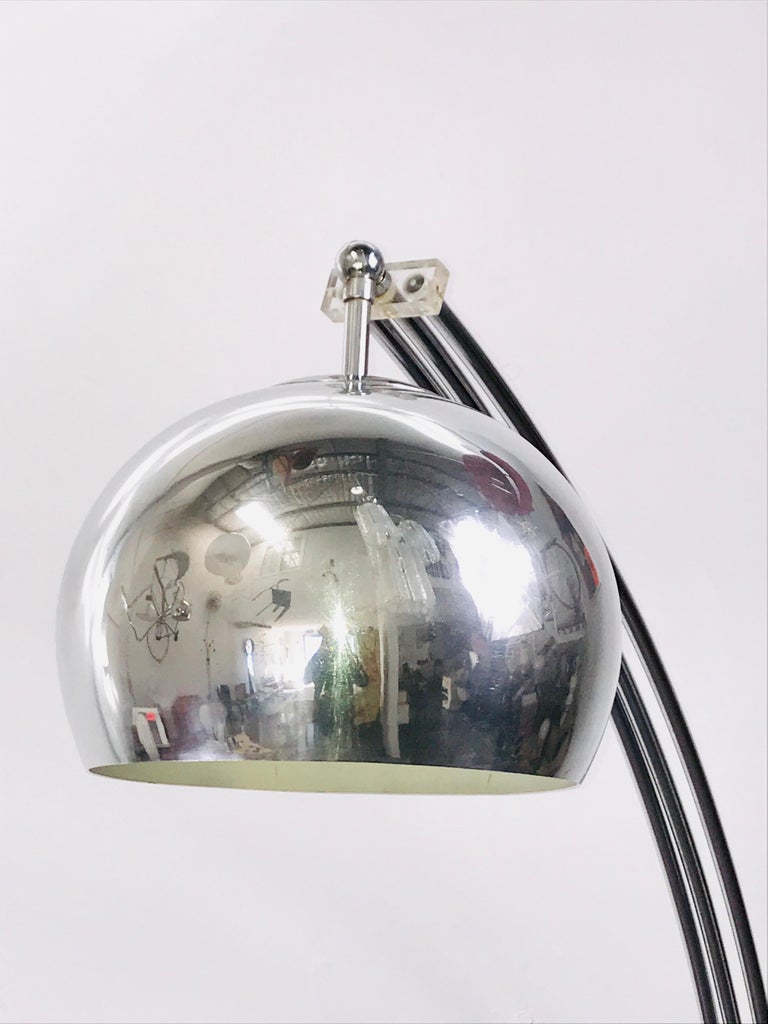 Mid century 2024 chrome lamp