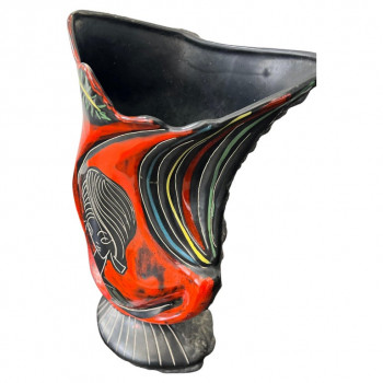 Italian Lava Vase, 1950s