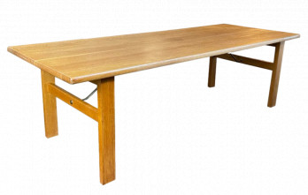 Solid Oak Coffee Table by Borge Mogensen