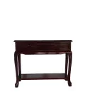 Solid Dark Cherry Rosewood Console Table
