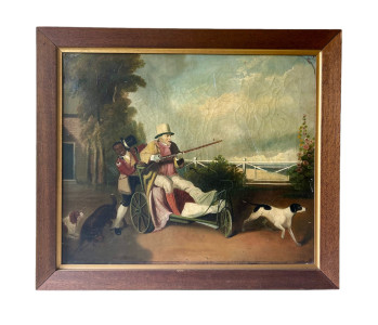 Enthusiastic Sportsman Painting by Robert William Buss