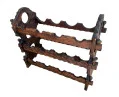 Cedar Wine Bottle Rack