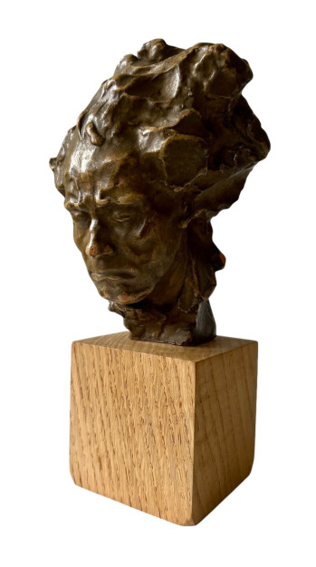 Alfredo Pina Beethoven Bust Sculpture