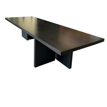 Black Stained Timber Table