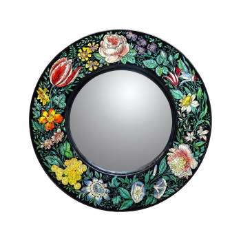 Piero Fornasetti Fiori Lacquer Mirror