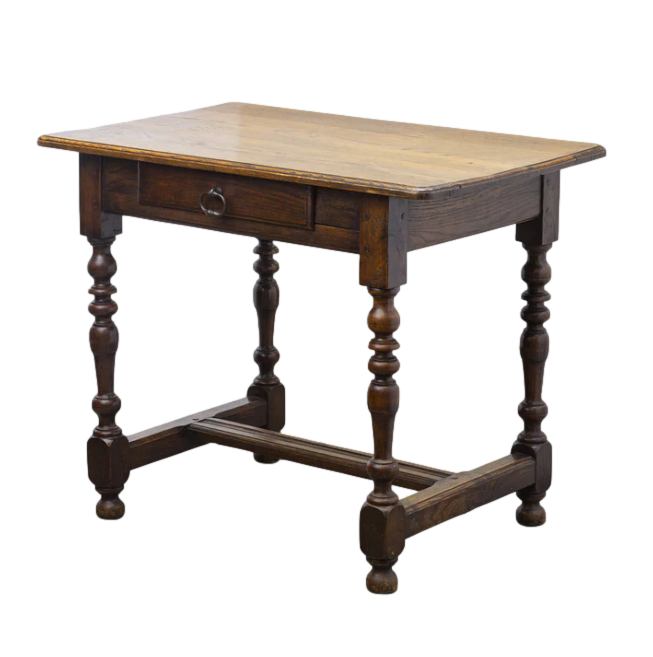 19th century William and Mary Style Pine Hall Table