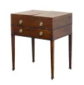 Gentlemans Mahogany Beau Brummell Dressing Table