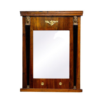French Empire Mirror with Ormolu Mounts