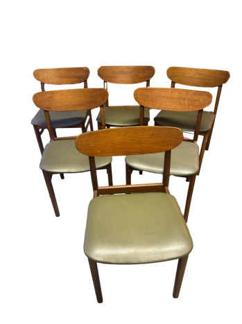 Set of Six Parker Dining Chairs