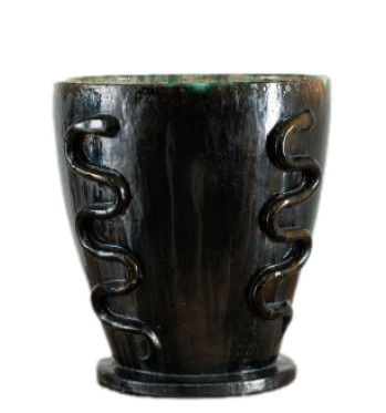 19th Century Pharmacy Vase from Belgium