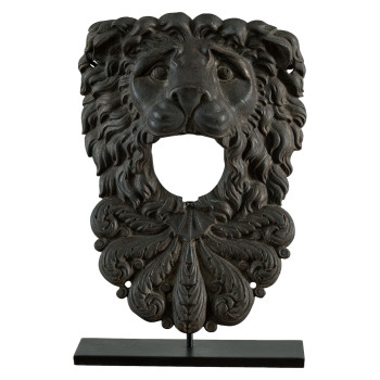19th Century Bronze Gargoyle Mask