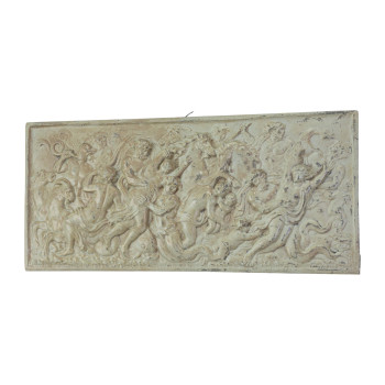 19th Century Decorative Classical White Painted Lead Frieze