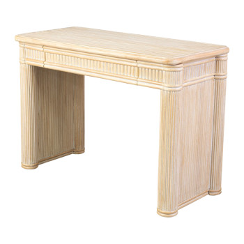 20th Century Pencil Reed Console Table