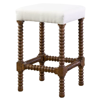 Spanish Style Bobbin Reel Barstool