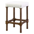 Spanish Style Bobbin Reel Barstool