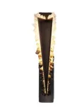 Pythagoras Smoky Quartz Crystal Twin Wall Light