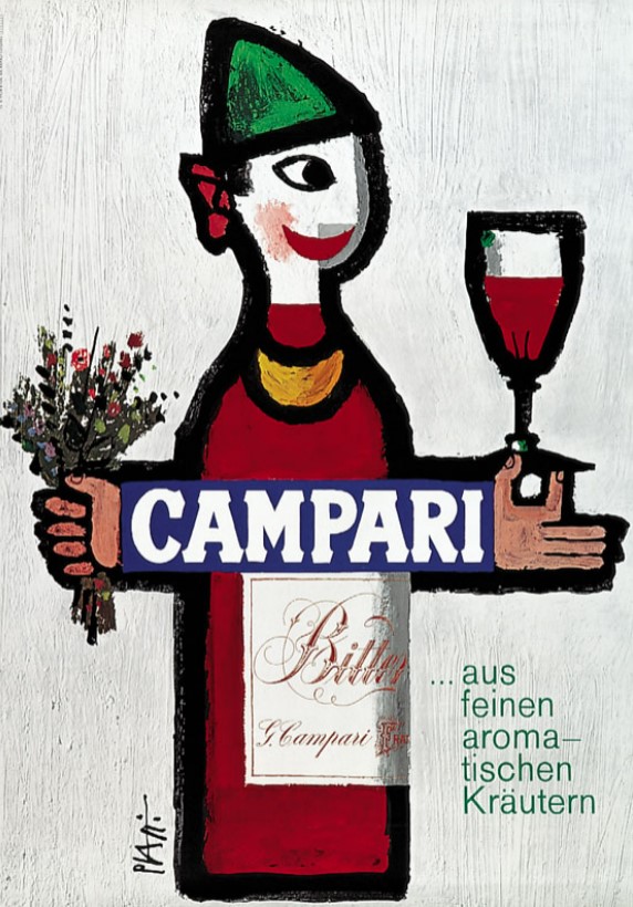 Campari Piatti Poster