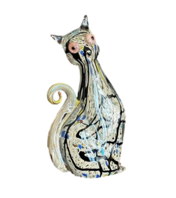 Italian Murano Glass Cat