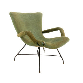 Rare Lounge Chair By Martin Eisler and Carlo Hauner