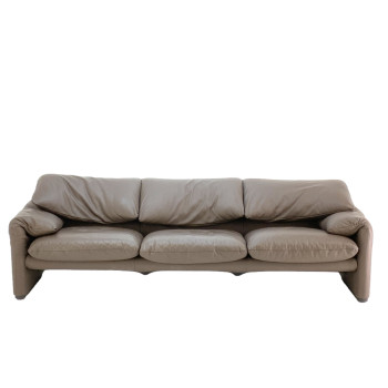 3 Seater Maralunga Sofa By Vico Magistretti
