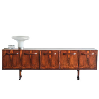 Restored Brazilian Rosewood Sideboard