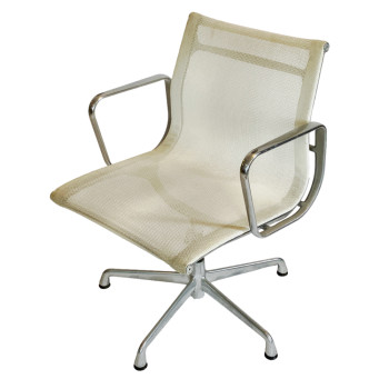 Eames Aluminium Group Series Low Back Mesh Chair