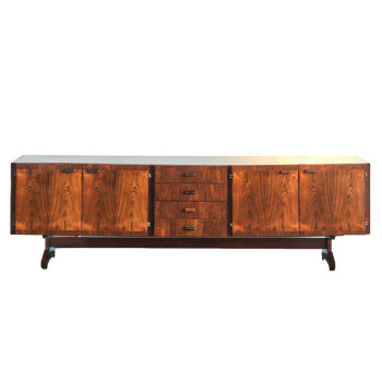 Brazilian Four Door Four Drawer Sideboard