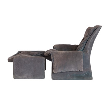 Vittorio Introini P60 Lounge Chair And P62 Ottoman