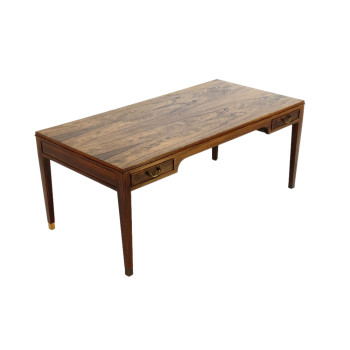 Brazilian Rosewood Coffee Table With Drawers
