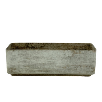 Willy Guhl Grey Trough Planter  For Eternit 