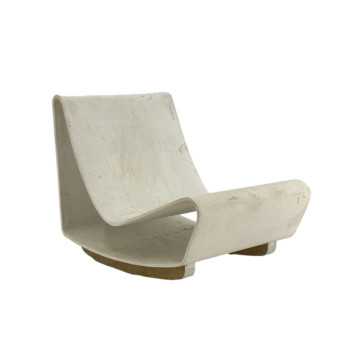 White Willy Guhl Loop Chair