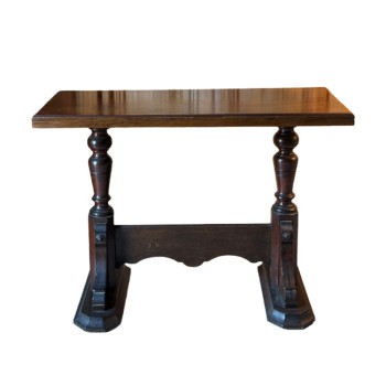 Solid English Oak Console Table
