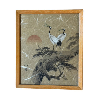 Japanese Crane Artwork