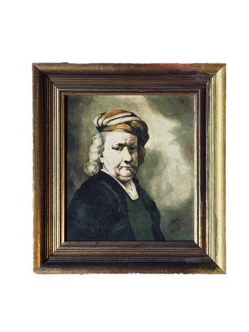 Oil Portrait Gilt Frame