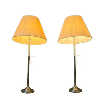 Pair of Candlestick Table Lamps