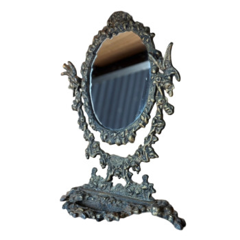 Cast Iron Vanity Mirror