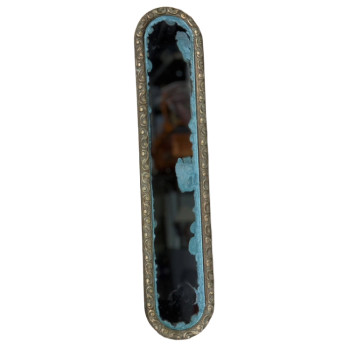 Gilt Framed Oval Mirror