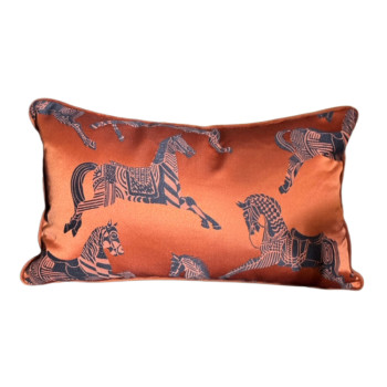 Dancing Zebra Lumbar Cushion