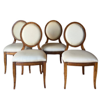 Set of Four Hemingway Spoon Back Dining Chairs