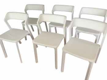 Set of 6 Merano Upholstered Chairs